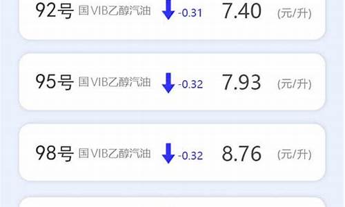 安徽92汽油价变化-安徽92号汽油价格调整最新消息