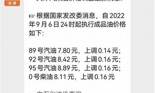 天津油价多久调整一次啊-天津油价2021首次调价